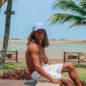 Soflo hat suede with silicone logo